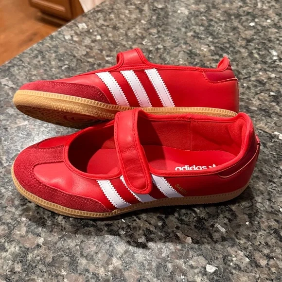 New adidas Samba Jane Scarlet Red - Picture 8 of 12